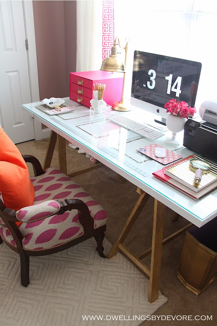 Home office design by http://www.dwellingsbydevore.com